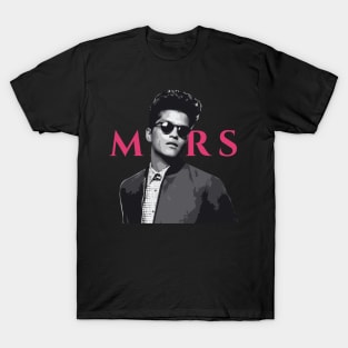 Bruno Mars Tribute - Mars Music - Tribute Bruno Band - Mars Bruno Music Enthusiast - Bruno Mars Music Fan T-Shirt